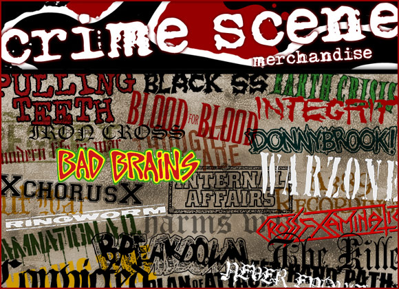 Crime Scene Merchandise